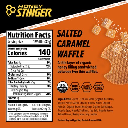 Honey Stinger Gluten-Free Waffles - Package of 6 2