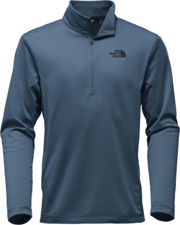 north face mens quarter zip