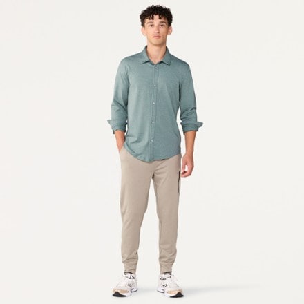 Vuori Long-Sleeve Ponto Button Down Shirt - Men's 3