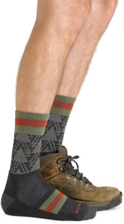 Darn Tough Shelter McCrew Lightweight Hiking Socks - Men's 1
