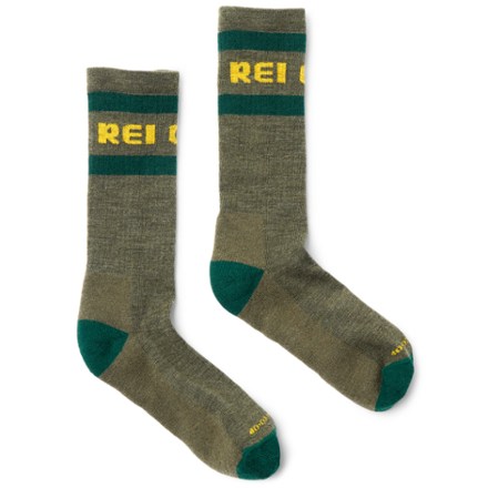 REI Co-op Trailsmith Merino Wool Crew Socks 1