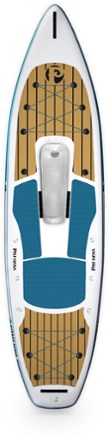 Pau Hana Calypso Inflatable Stand Up Paddle Board with Paddle - 11' 6" 1