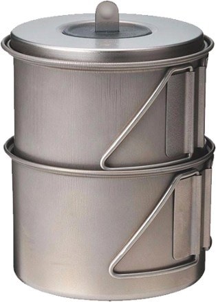 Snow Peak Titanium Mini Solo Cookset 0