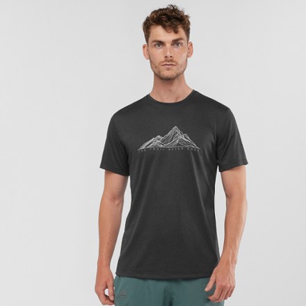 salomon agile graphic tee