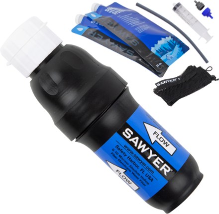 Sawyer Squeeze for backpacking and water treatment on the Appalachian Trail