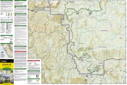 National Geographic Yosemite National Park SW - Yosemite Valley/Wawona 2