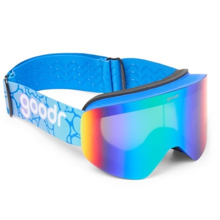 goodr Snow G Cold-Blooded Lodge Lizard Snow Goggles 1