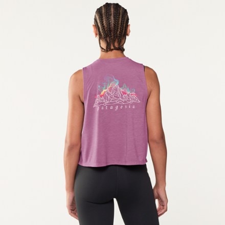 Patagonia Capilene Cool Trail Crop Tank Top - Women's 2