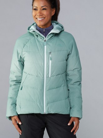 the north face heavenly hooded down jacket