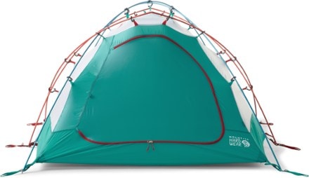 Mountain Hardwear Trango 2 Tent Front view (Alpine Red/White)