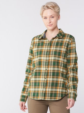 prAna Golden Canyon Flannel Shirt - Women's 1
