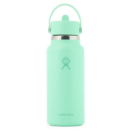 Hydro Flask Wide-Mouth Vacuum Water Bottle with Flex Straw Cap - 32 fl. oz. 0