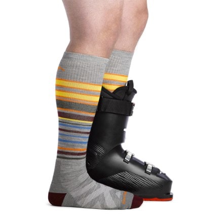Darn Tough Snowpack Over-the-Calf Midweight Ski and Snowboard Socks - Men's 2