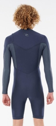 Rip Curl Dawn Patrol 2/2 mm Chest-Zip Long-Sleeve Eco Springsuit Wetsuit - Men's 1