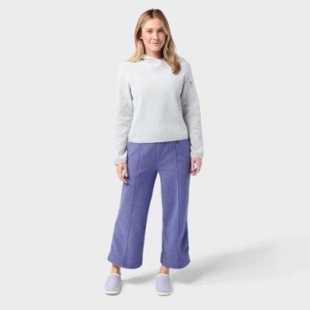 Stio Turpin Fleece Wide Crop Pants - Women's 3