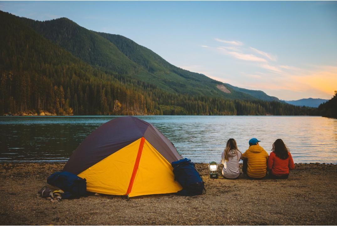 Location Image for PEAK1 3-Person Backpacking Tent with Footprint
