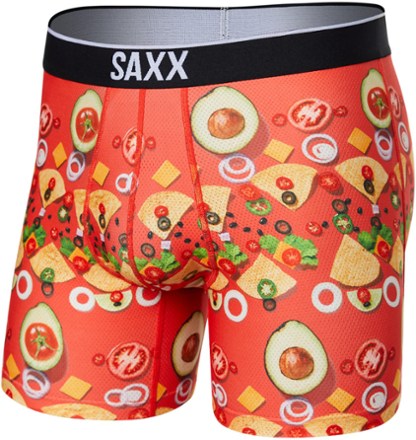 SAXX UNDERWEAR Kinetic HD Boxer Brief (Optic Mountain/Dark Brick) Men's  Underwear - ShopStyle