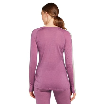 Icebreaker 125 ZoneKnit Long-Sleeve Crewe Base Layer Thermal Top - Women's 1