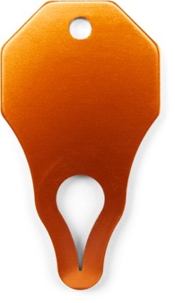 the TICK PATROL Tick Remover Tool Back view (Orange)