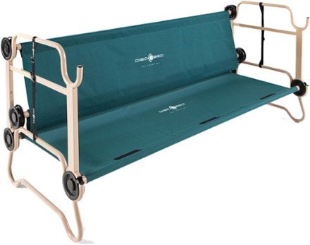 Disc-O-Bed Large Bunk Cots with Organizers 2