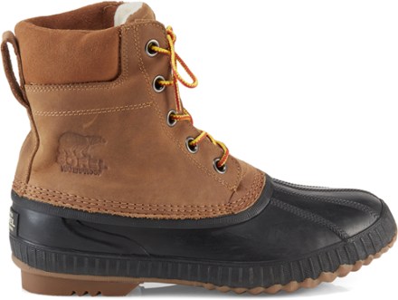 sorel men's slip on winter boots