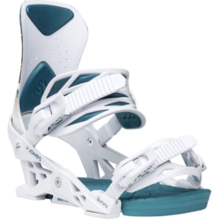 Jones Women's Aurora Snowboard Bindings  White M