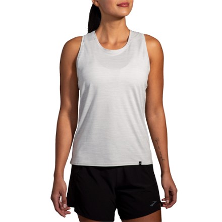 Brooks Women's Luxe Tank Top  Gray L