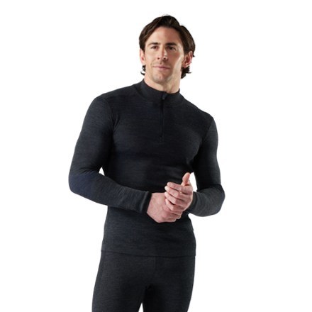 Smartwool Intraknit Thermal Merino Base Layer Quarter-Zip Top - Men's 1