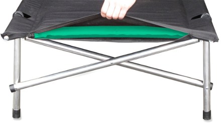 Holds pad up to 1 x 20 x 74