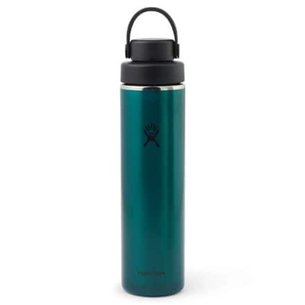 Hydro Flask Lightweight Wide-Mouth Vacuum Water Bottle with Flex Chug Cap - 24 fl. oz. 1