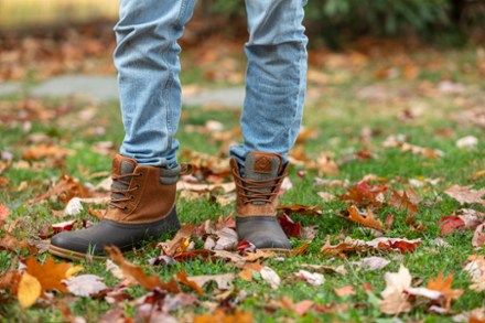 Location Image for Originals Leather Lace-Up Duck Boots - Men's