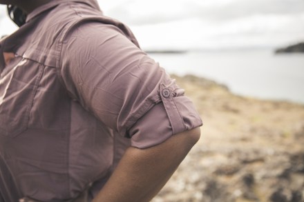 Location Image for Sahara Button-Up Long-Sleeve Shirt - Women's Plus Sizes