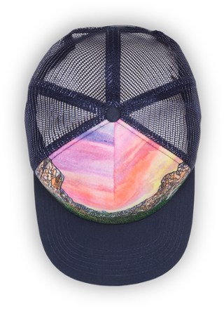 Sunday Afternoons Ocean Trucker Hat 4