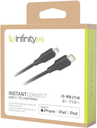 InfinityLab InstantConnect USB-C to Lightning Charging Cables 3