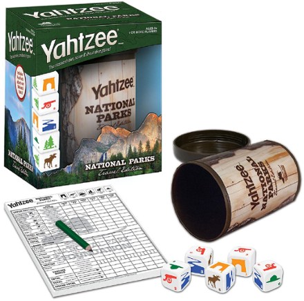Hasbro Yahtzee National Parks Travel Edition 0