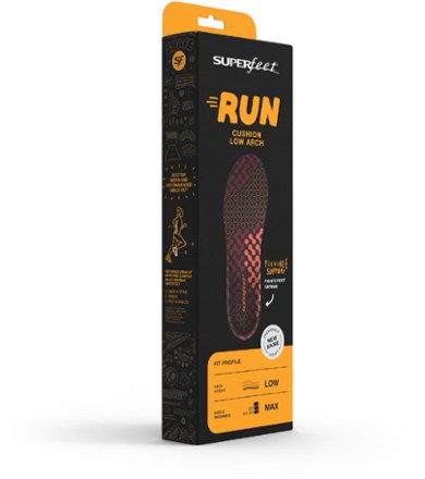 Superfeet Run Cushion Low Arch Insoles 1