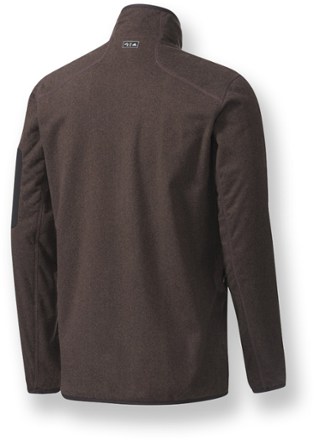 Back view (Night Burgandy/Oak)