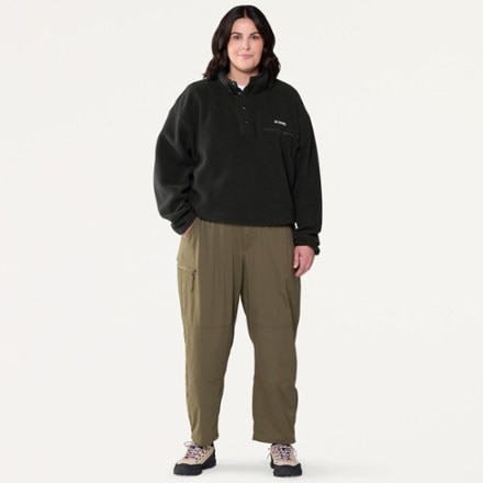 Columbia Helvetia II Cropped Half-Snap Fleece Pullover - Women's 3