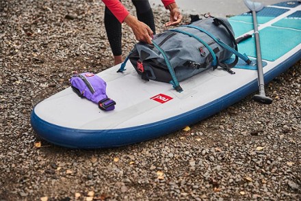 Red Paddle Co Compact Inflatable Stand Up Paddle Board with Paddle - 9'6" 9