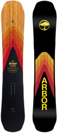 Arbor x Draplin Shiloh Rocker Snowboard - 2023/2024 0