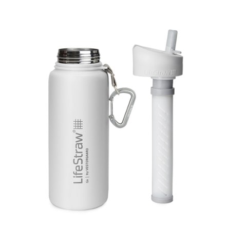 LifeStraw Go Stainless-Steel Water Filter Bottle - 24 fl. oz. 1