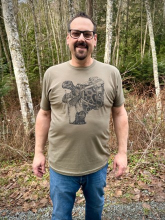 Location Image for Hiking Tortoise T-Shirt - Men's