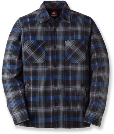 men's sherpa lined flannel shirt
