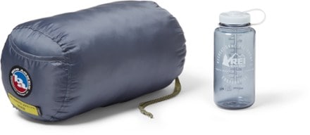 Big Agnes Anthracite 20 Sleeping Bag - Men's Stuff sack (32oz bottle not included) (Blue)