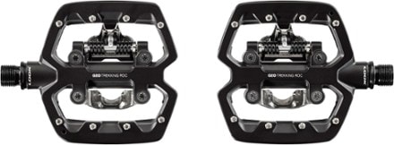 Hybrid platform pedals clearance