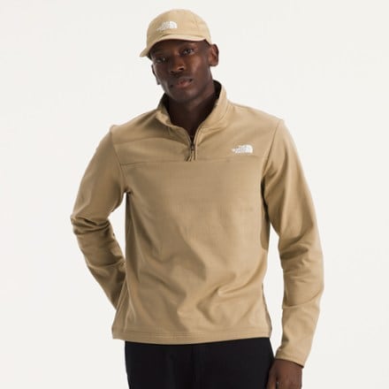 The North Face Cedar Trail Grid Fleece Quarter-Zip Jacket - Men's 1
