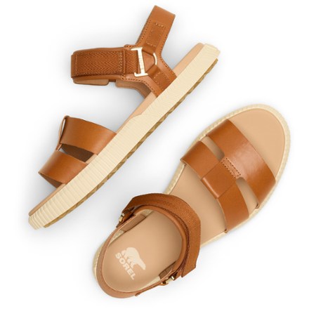 Sorel ONA AVE Ankle Strap Flat Sandals - Women's 8