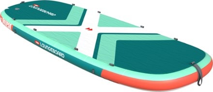 Pelican Loungeboard Recreational Inflatable Stand Up Paddle Board - 9' 1