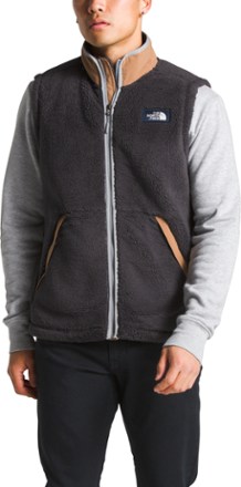 north face fleece vest men