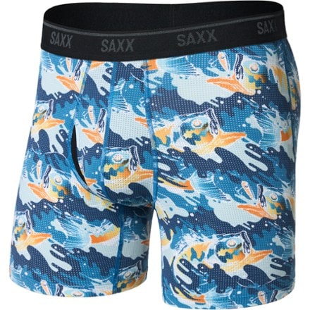 Saxx Quest Quick-Dry Boxer Briefs - Men's 0